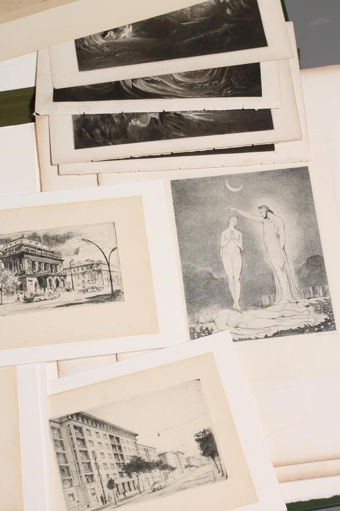 A PORTFOLIO OF ETCHINGS by Paul Nash Image