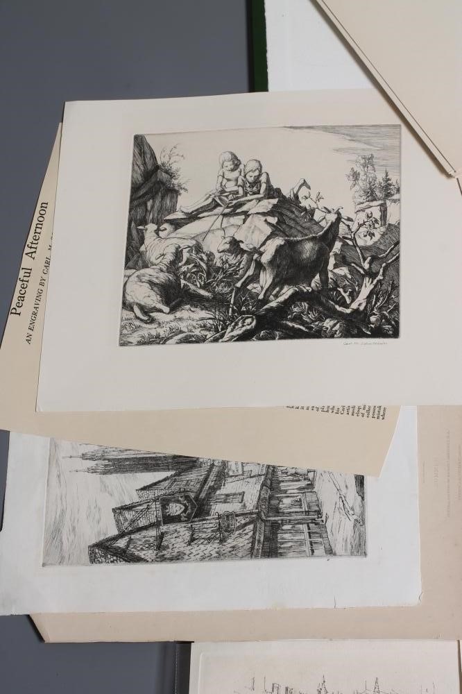A PORTFOLIO OF ETCHINGS by Paul Nash Image