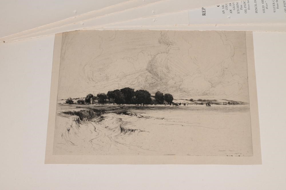 A PORTFOLIO OF ETCHINGS by Paul Nash Image