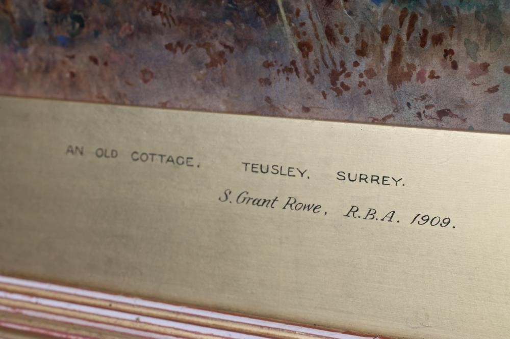 SIDNEY GRANT ROWE R.B.A. (1861-1928) Image