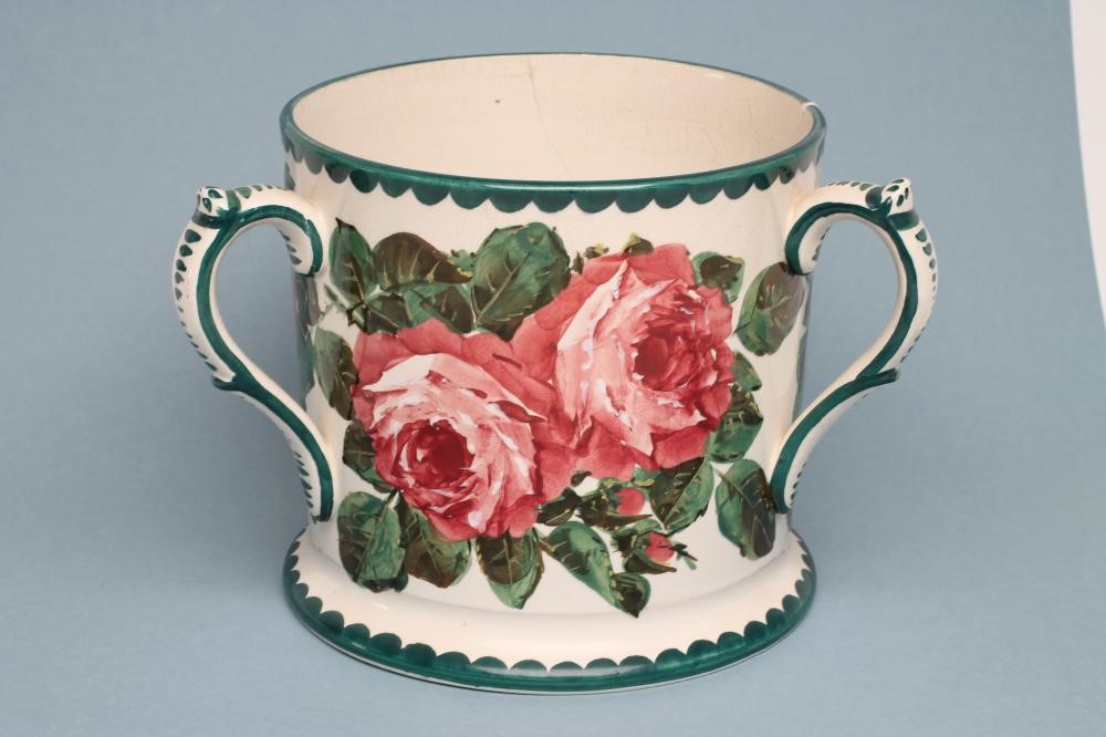 A WEMYSS POTTERY LARGE TYG Image