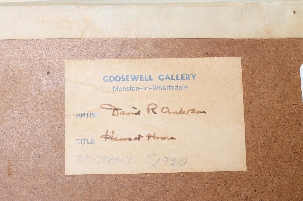 ‡DAVID R. ANDERSON (1884-1973) Image