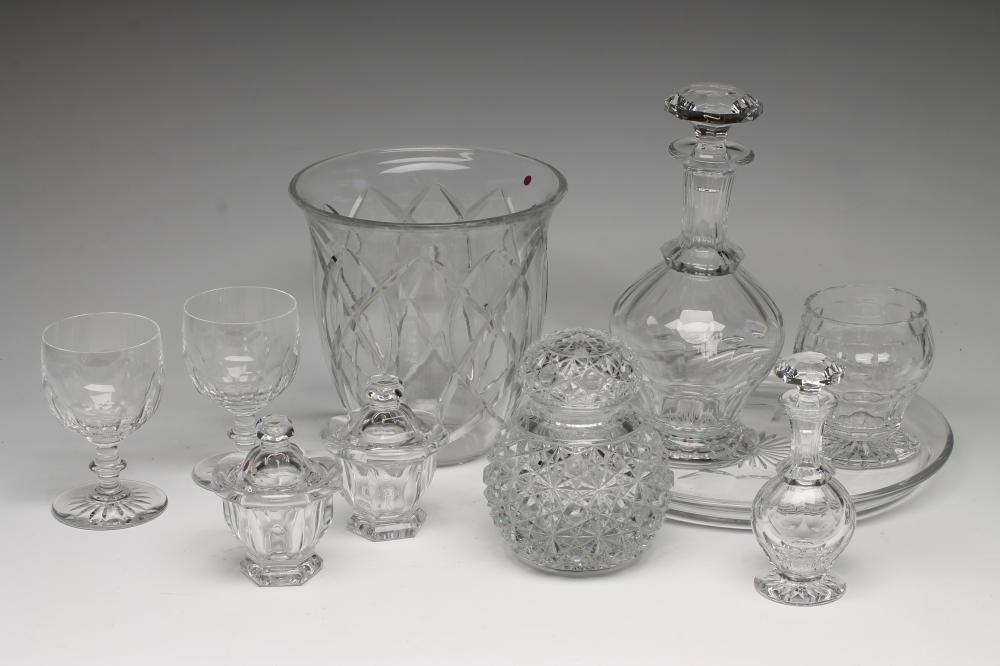 A COLLECTION OF BACCARAT GLASS Image