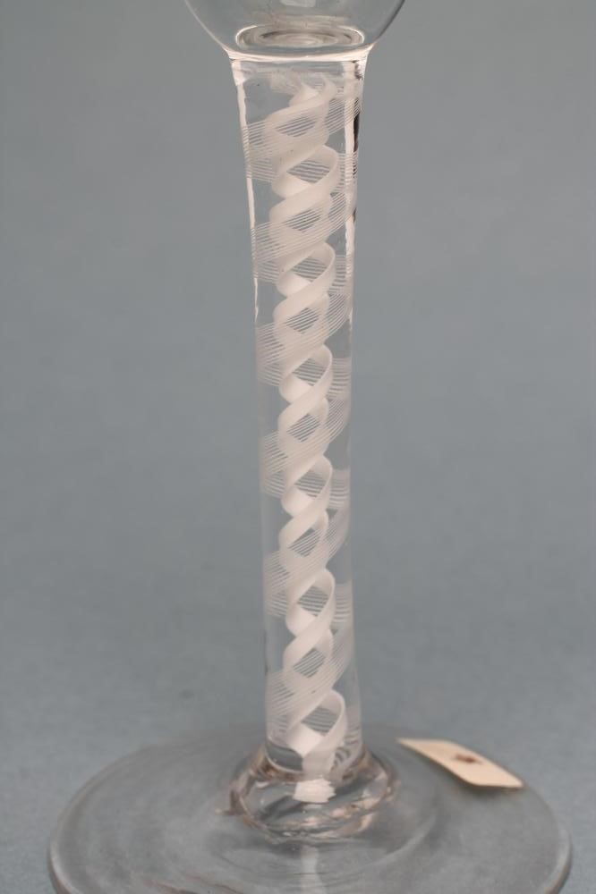 A GEORGIAN WINE GLASS Image