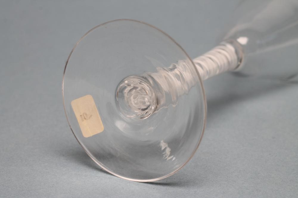 A GEORGIAN WINE GLASS Image