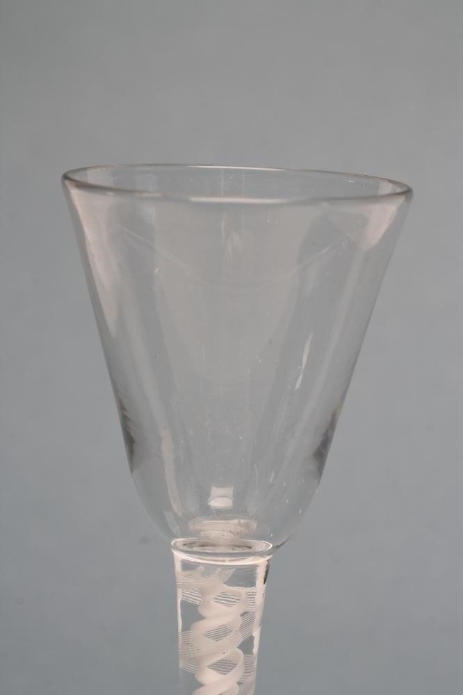 A GEORGIAN WINE GLASS Image