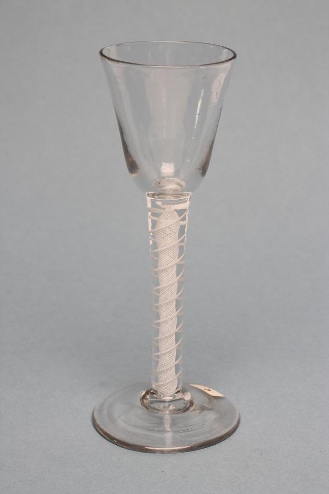 A GEORGIAN WINE GLASS Image