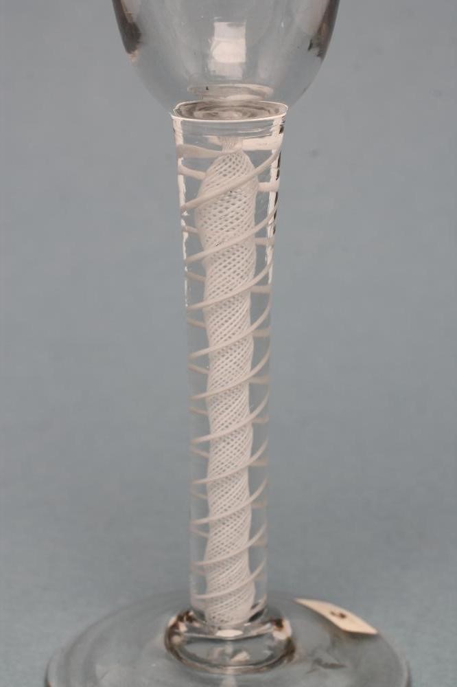 A GEORGIAN WINE GLASS Image