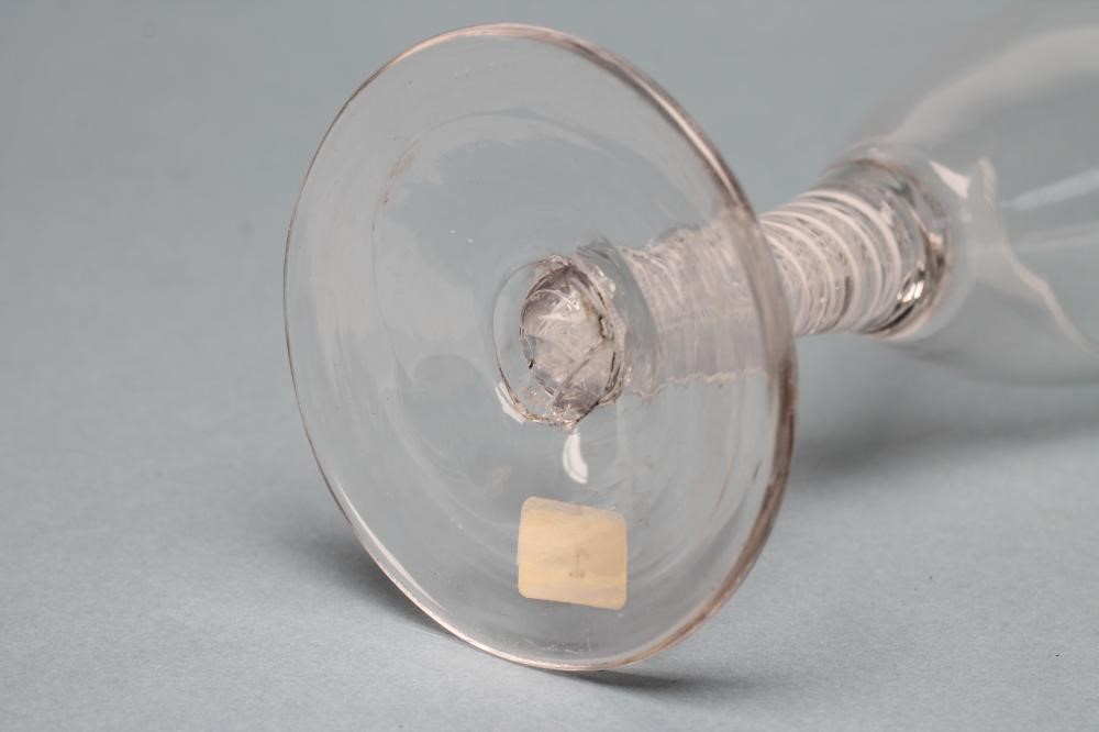 A GEORGIAN WINE GLASS Image