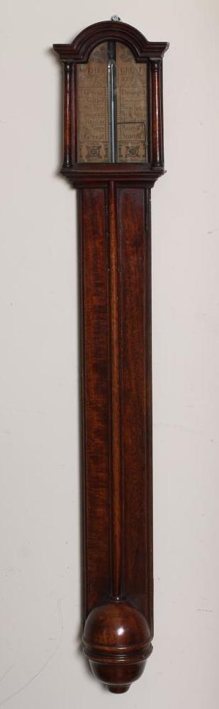 A GEORGE III STICK BAROMETER by John Rittson Terril Image