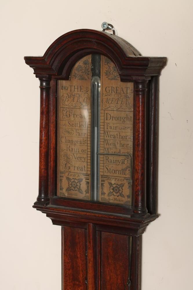 A GEORGE III STICK BAROMETER by John Rittson Terril Image