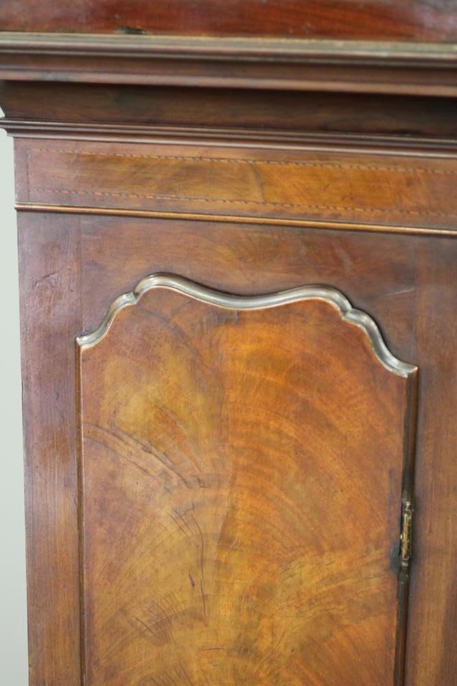 A MAHOGANY LONGCASE CLOCK by John Lambourne Image