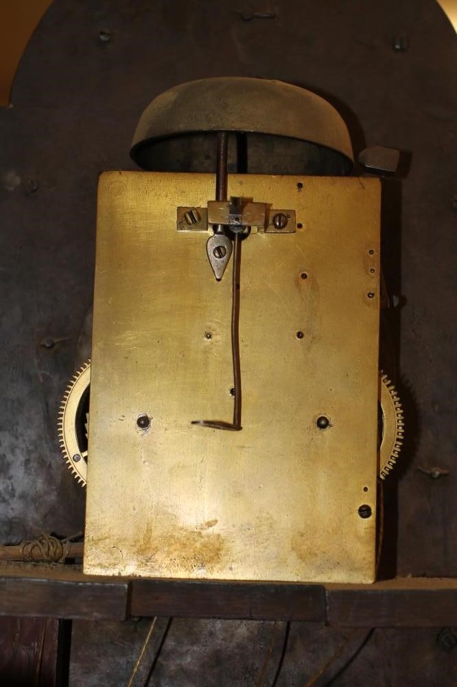 A MAHOGANY LONGCASE CLOCK by John Lambourne Image