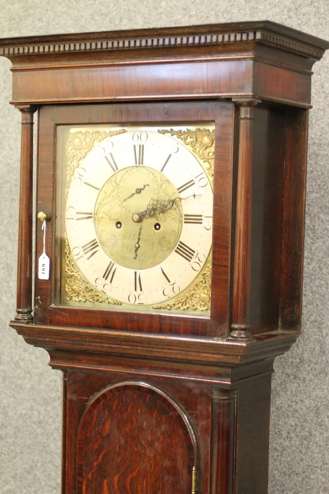 AN OAK LONGCASE CLOCK by John Lawrence Image