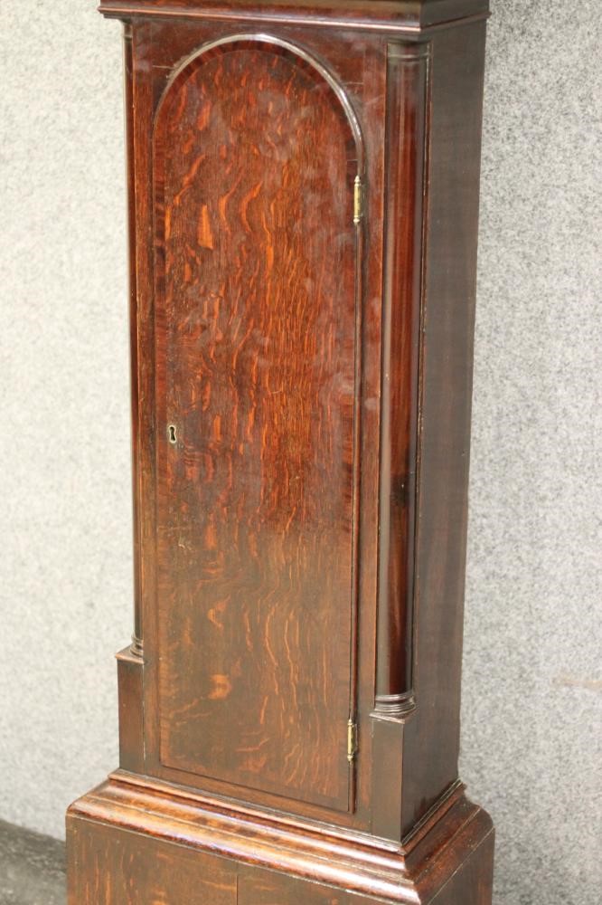 AN OAK LONGCASE CLOCK by John Lawrence Image