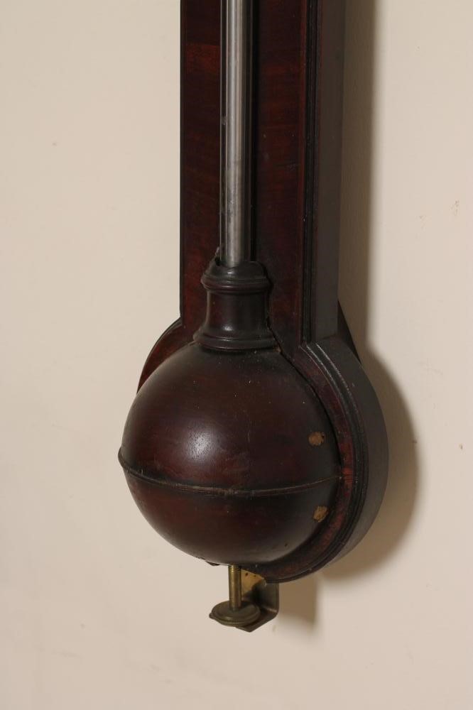 A MAHOGANY CASED STICK BAROMETER BY JOHN EWEN Image