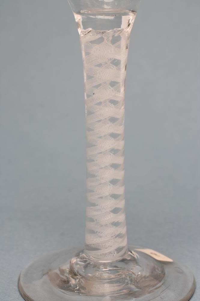 A GEORGIAN WINE GLASS Image