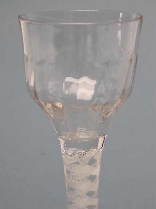 A GEORGIAN WINE GLASS Image