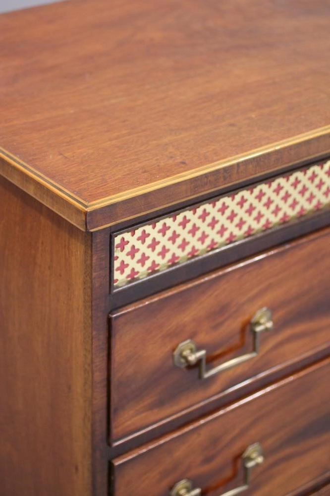 A MAHOGANY CHEST of Georgian design Image