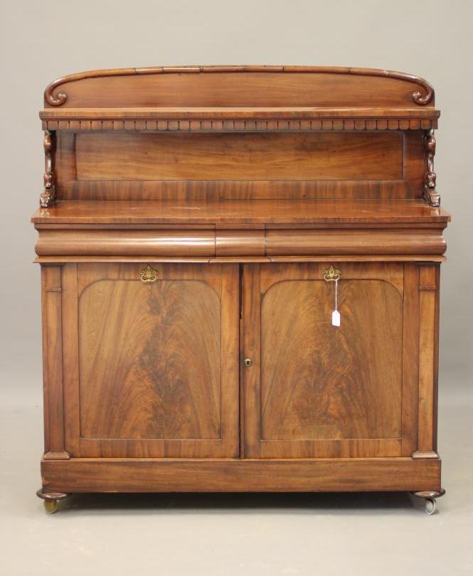 AN EARLY VICTORIAN MAHOGANY CHIFFONIER Image