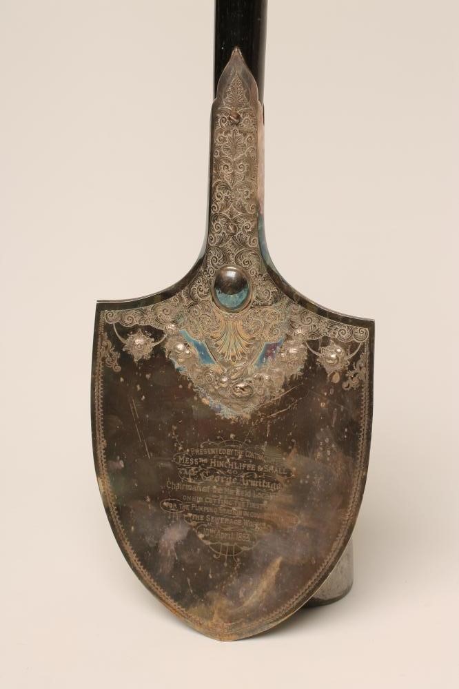 A VICTORIAN CEREMONIAL SPADE Image