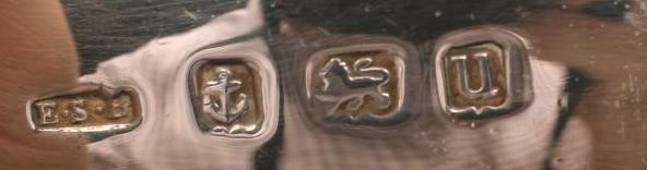 A THREE PIECE SILVER TEA SERVICE Image