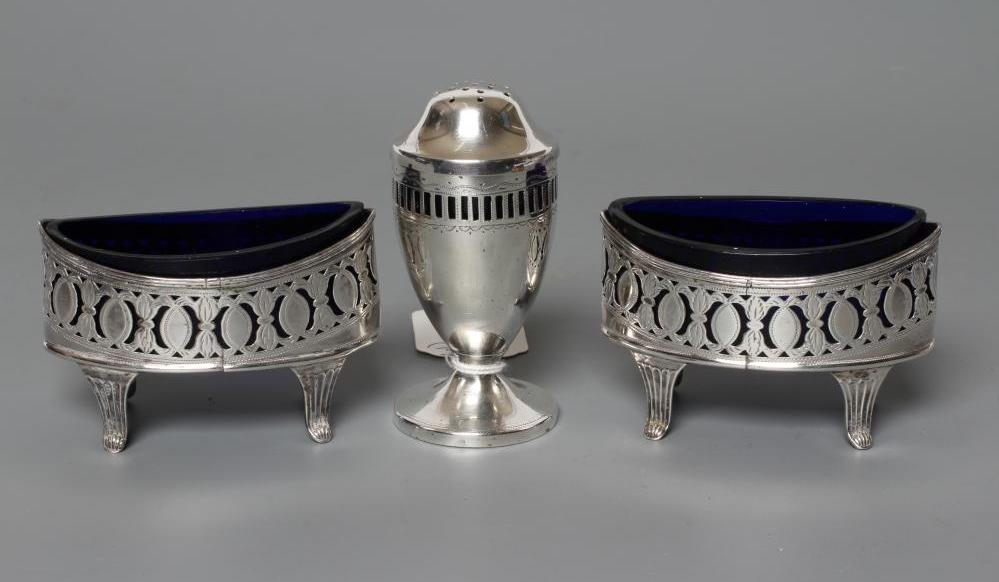 A PAIR OF GEORGE III SALTS Image
