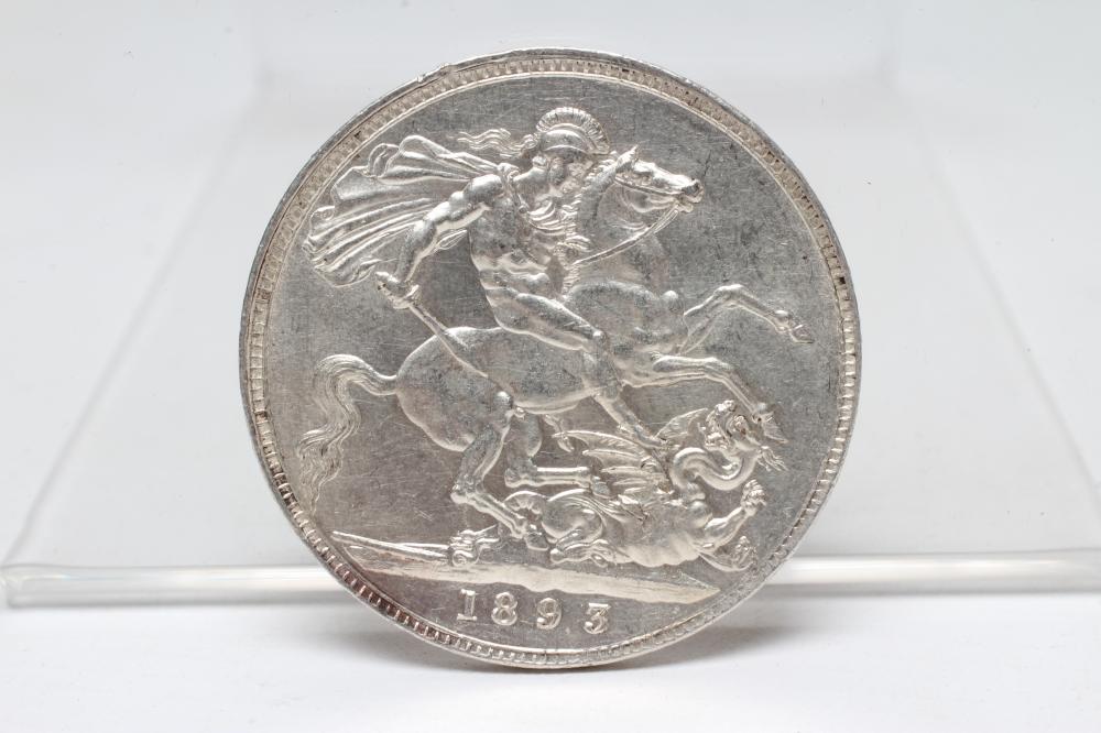 A VICTORIA SILVER CROWN, 1893 (Est. plus 24% premium inc. VAT) Image
