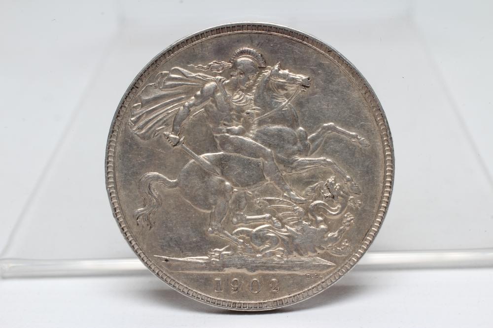 AN EDWARD VII SILVER CROWN, 1902 (Est. plus 24% premium inc. VAT) Image