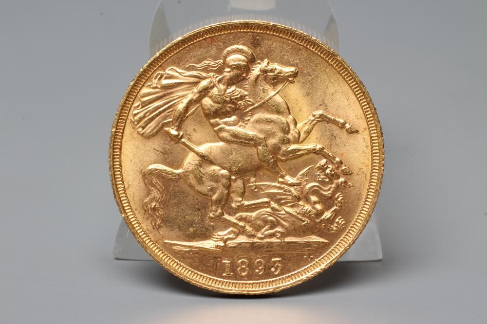 A VICTORIA DOUBLE SOVEREIGN (£2), 1893, 16g (Est. plus 20% premium) Image