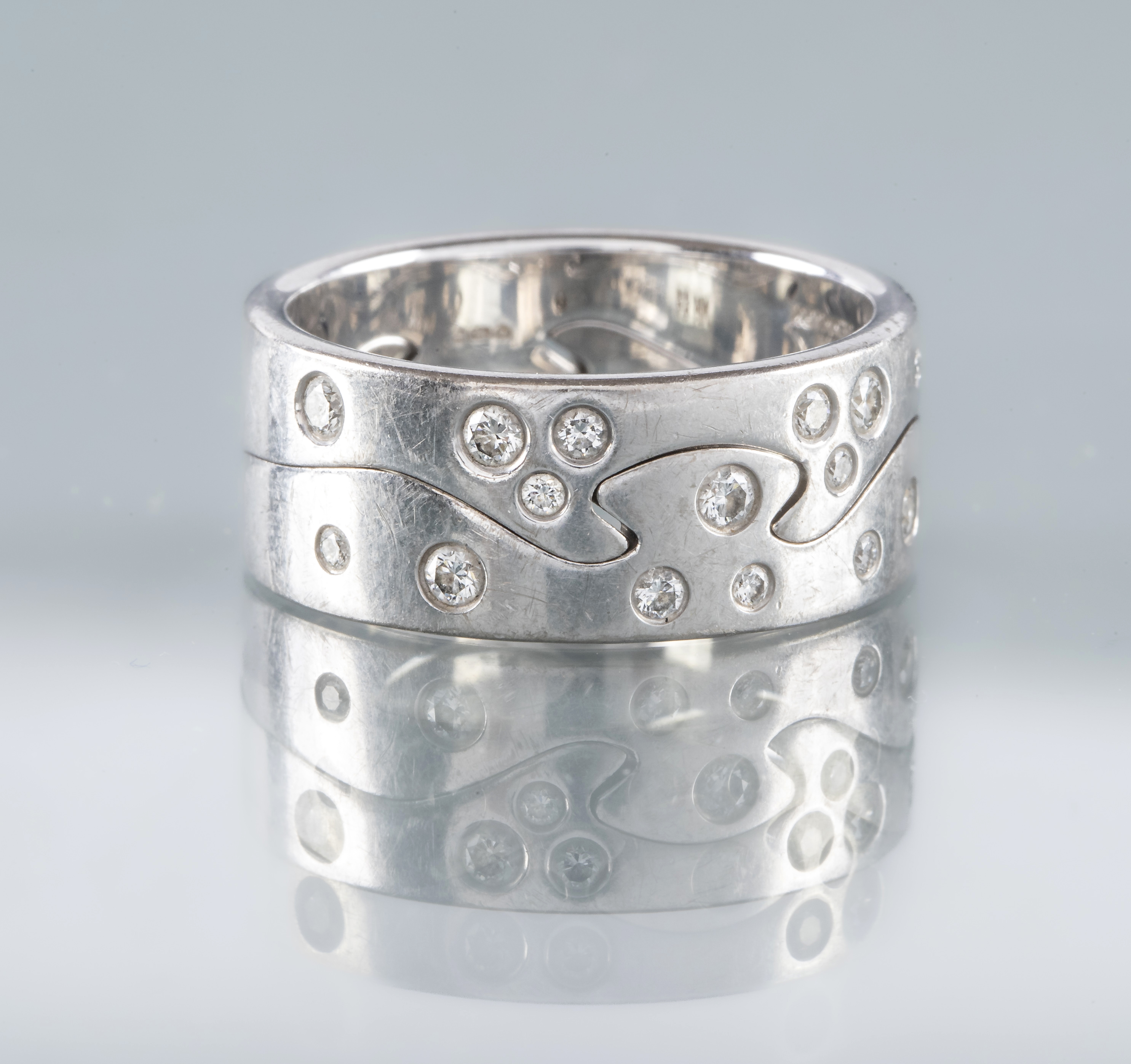 NINA KOPPEL FOR GEORGE JENSEN - A DIAMOND FUSION RING Image