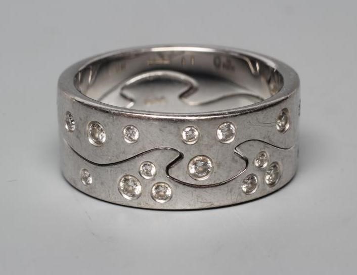 NINA KOPPEL FOR GEORGE JENSEN - A DIAMOND FUSION RING Image