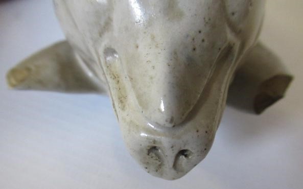 A DENBY SALTGLAZE STONEWARE MONEY BOX Image