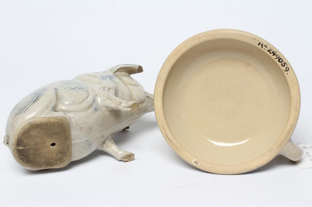 A DENBY SALTGLAZE STONEWARE MONEY BOX Image