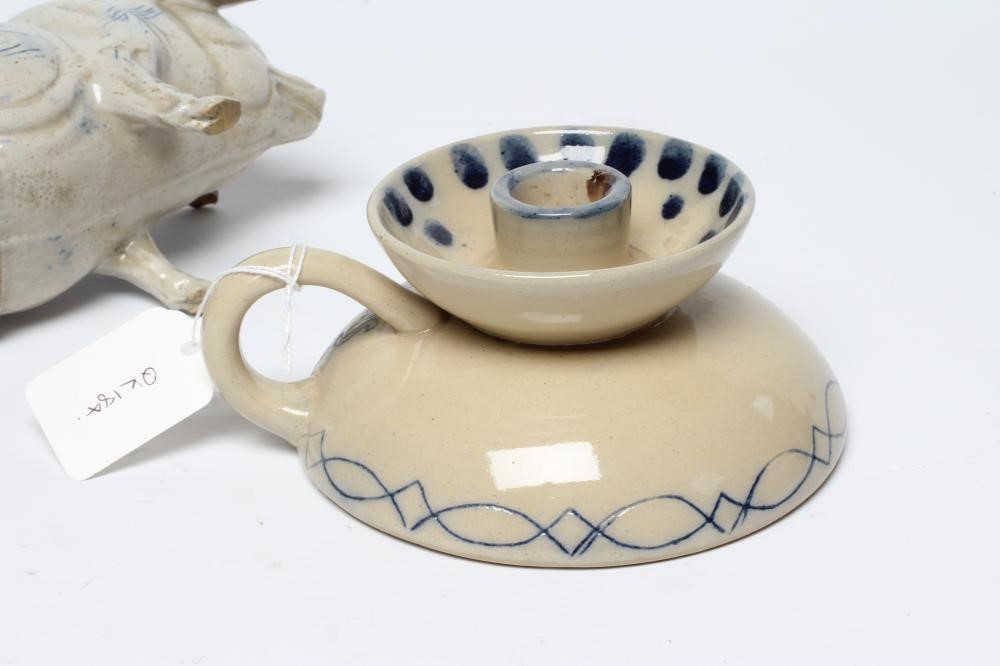 A DENBY SALTGLAZE STONEWARE MONEY BOX Image