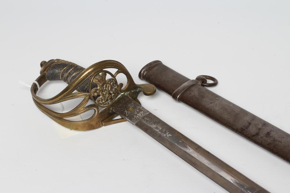 AN 1822 PATTERN INFANTRY OFFICER'S SWORD by Linney of London Image