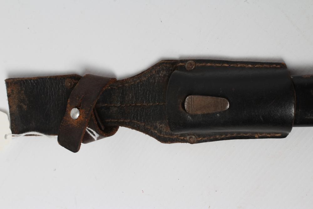 A GERMAN THIRD REICH K98N BAYONET, the 9 3/4" blade with etching for the Afrika Corps dated 1941, Image