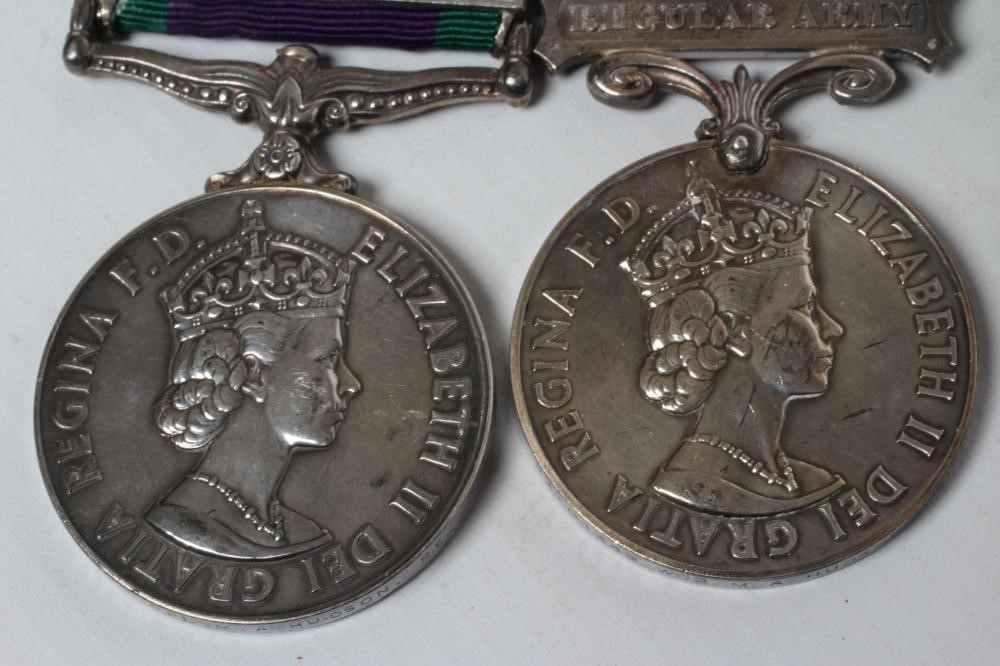 TWO ELIZABETH II MEDALS Image
