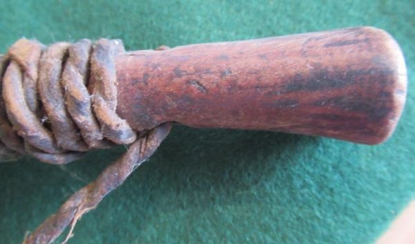 EAST AFRICAN WEAPONS, comprising a 59" long wooden bow with gut wrappings and string, three bamboo Image