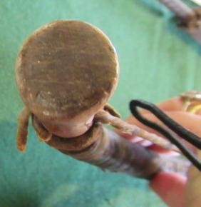 EAST AFRICAN WEAPONS, comprising a 59" long wooden bow with gut wrappings and string, three bamboo Image