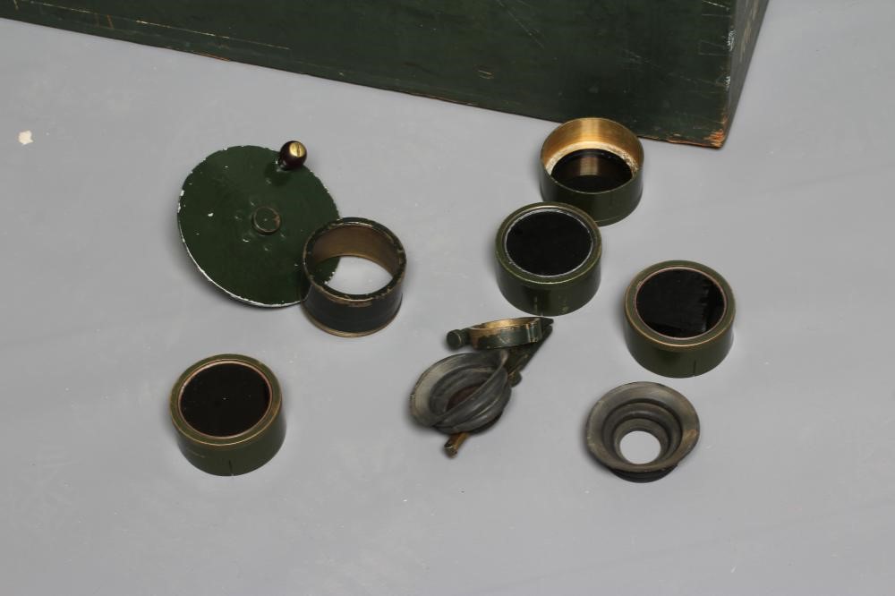 A SECOND WORLD WAR ANTI AIRCRAFT MK. III RANGE FINDER by R & J Beck Ltd. Image