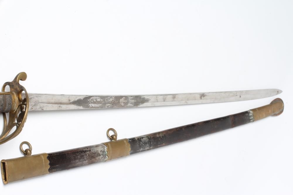 AN 1845 PATTERN OFFICER'S SWORD by Savage & Lyman of Montreal Image