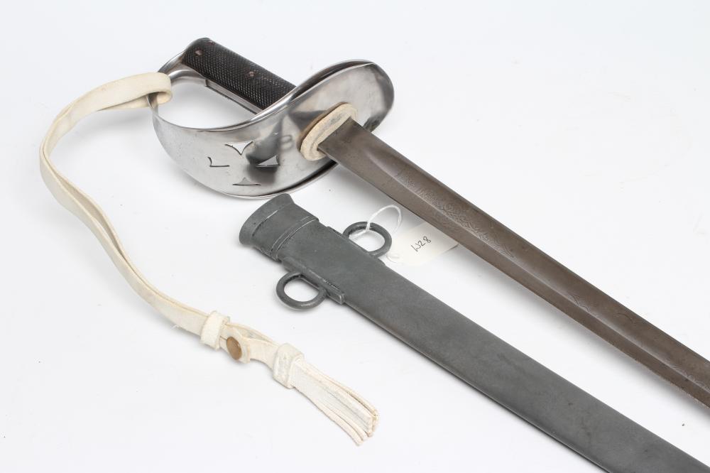 AN 1885 PATTERN CAVALRY TROOPER'S SWORD by Wilkinson for the Denbighshire Yeomanry Image