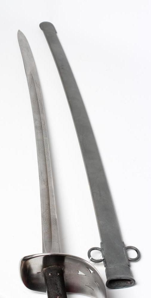 AN 1885 PATTERN CAVALRY TROOPER'S SWORD by Wilkinson for the Denbighshire Yeomanry Image