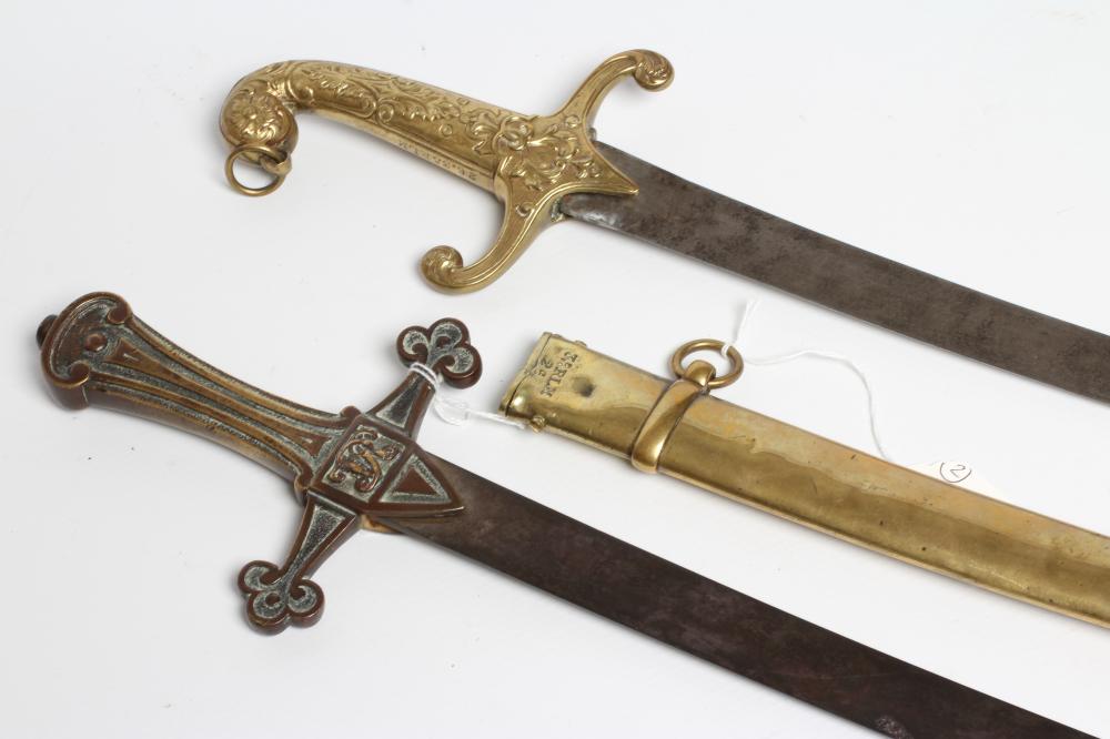 TWO BANDSMAN'S SWORDS Image