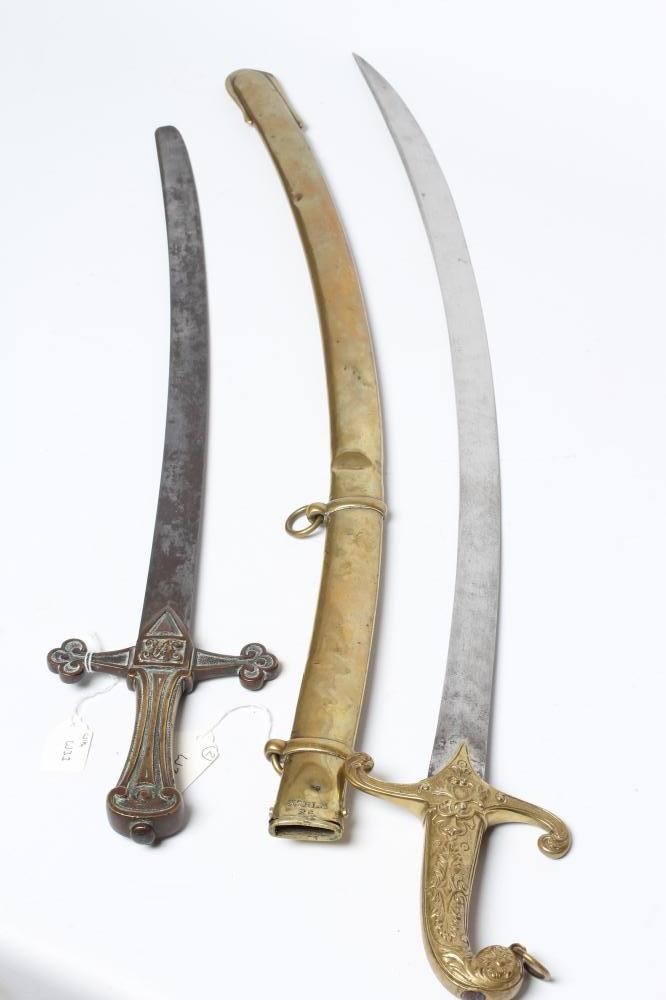 TWO BANDSMAN'S SWORDS Image