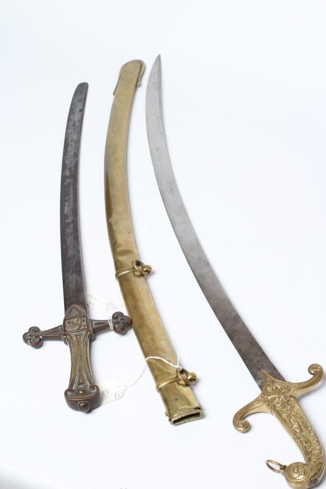 TWO BANDSMAN'S SWORDS Image