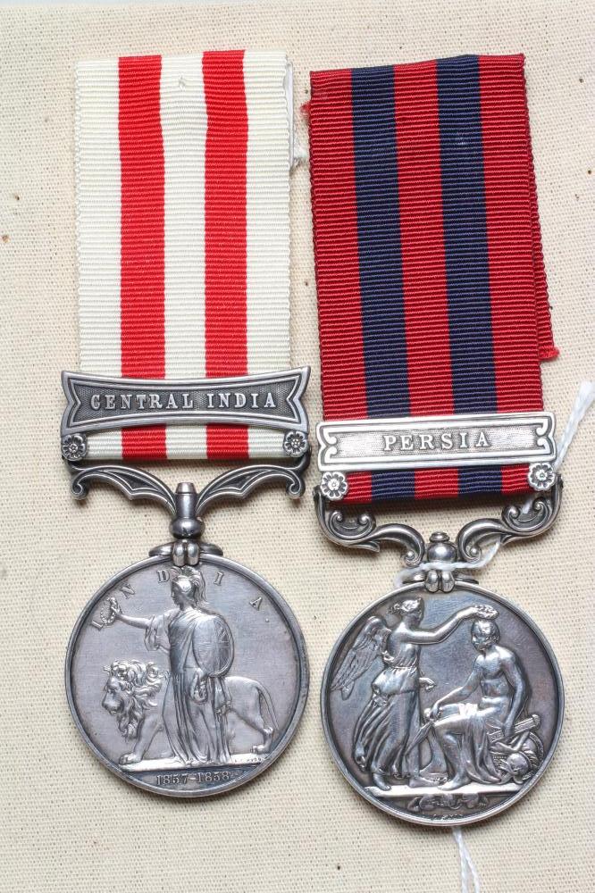 A FAMILY OF VICTORIAN MEDALS Image