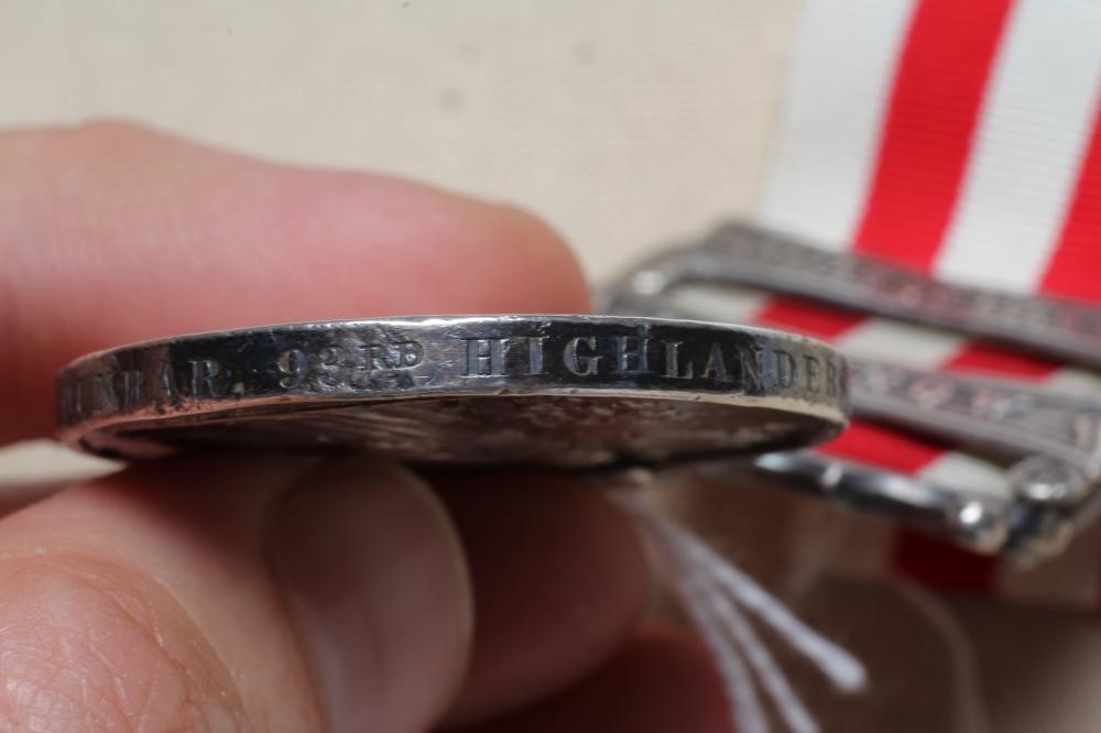 AN INDIAN MUTINY MEDAL with Relief of Lucknow and Lucknow clasps, awarded to Henry Dunbar of the Image