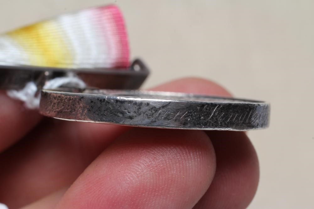 A CANDAHAR, GHUZNEE CABUL 1842 MEDAL awarded to John Singleton of HM's 40th Regiment (Est. plus 24% Image